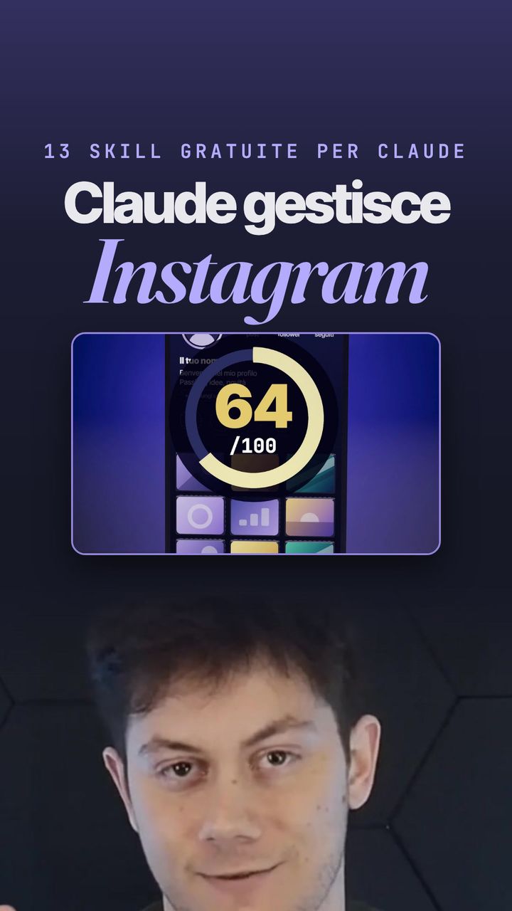 Claude gestisce Instagram